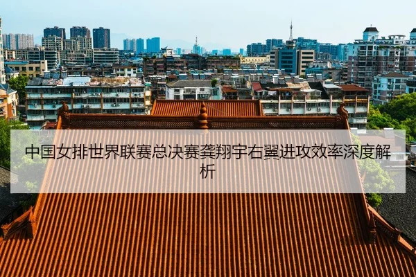 中国女排世界联赛总决赛龚翔宇右翼进攻效率深度解析